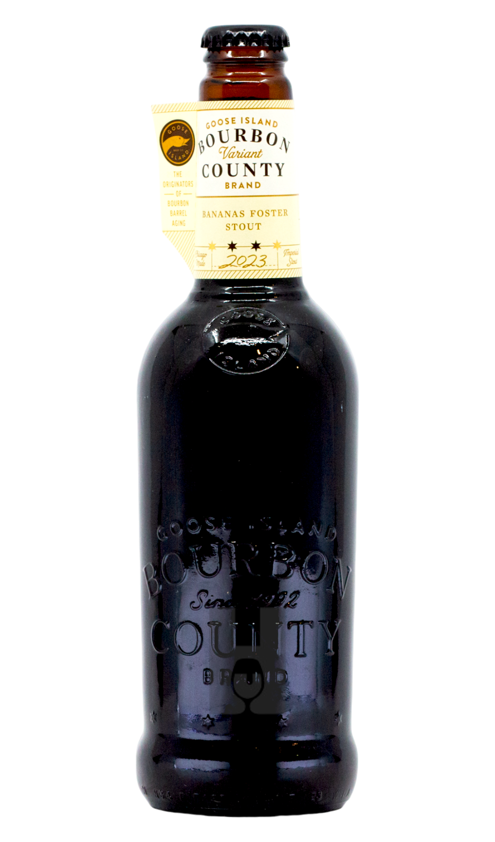 Goose Island Bourbon County Brand Bananas Foster Stout (2023) - Hoptimaal