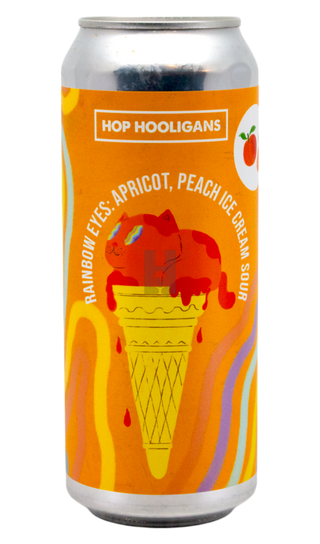 Hop Hooligans Rainbow Eyes: Apricot Peach