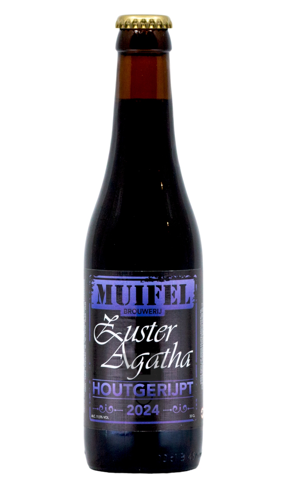 Muifelbrouwerij Zuster Agatha Houtgerijpt 2024 - Hoptimaal