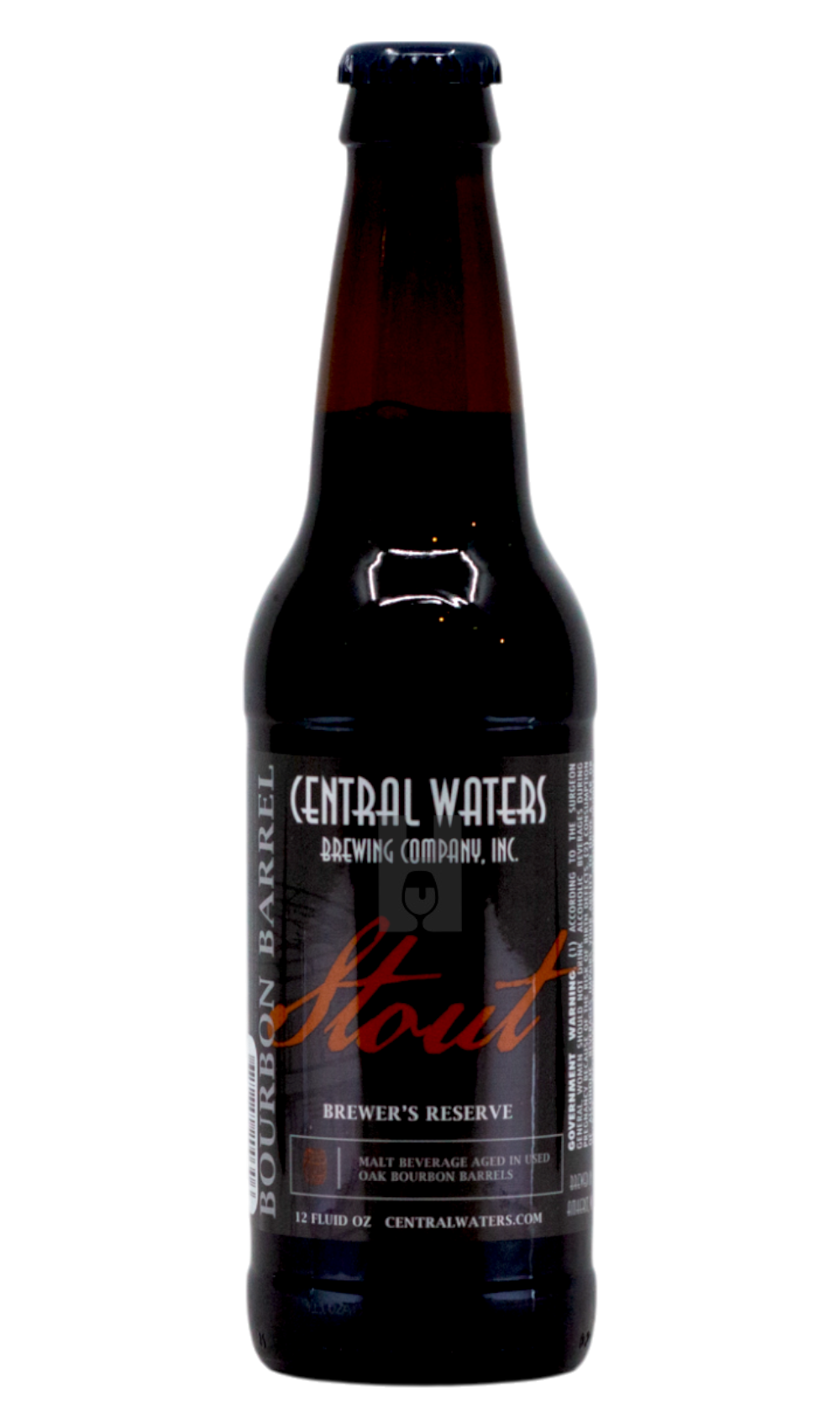 Central Waters Brewers Reserve Bourbon Barrel Stout - Hoptimaal