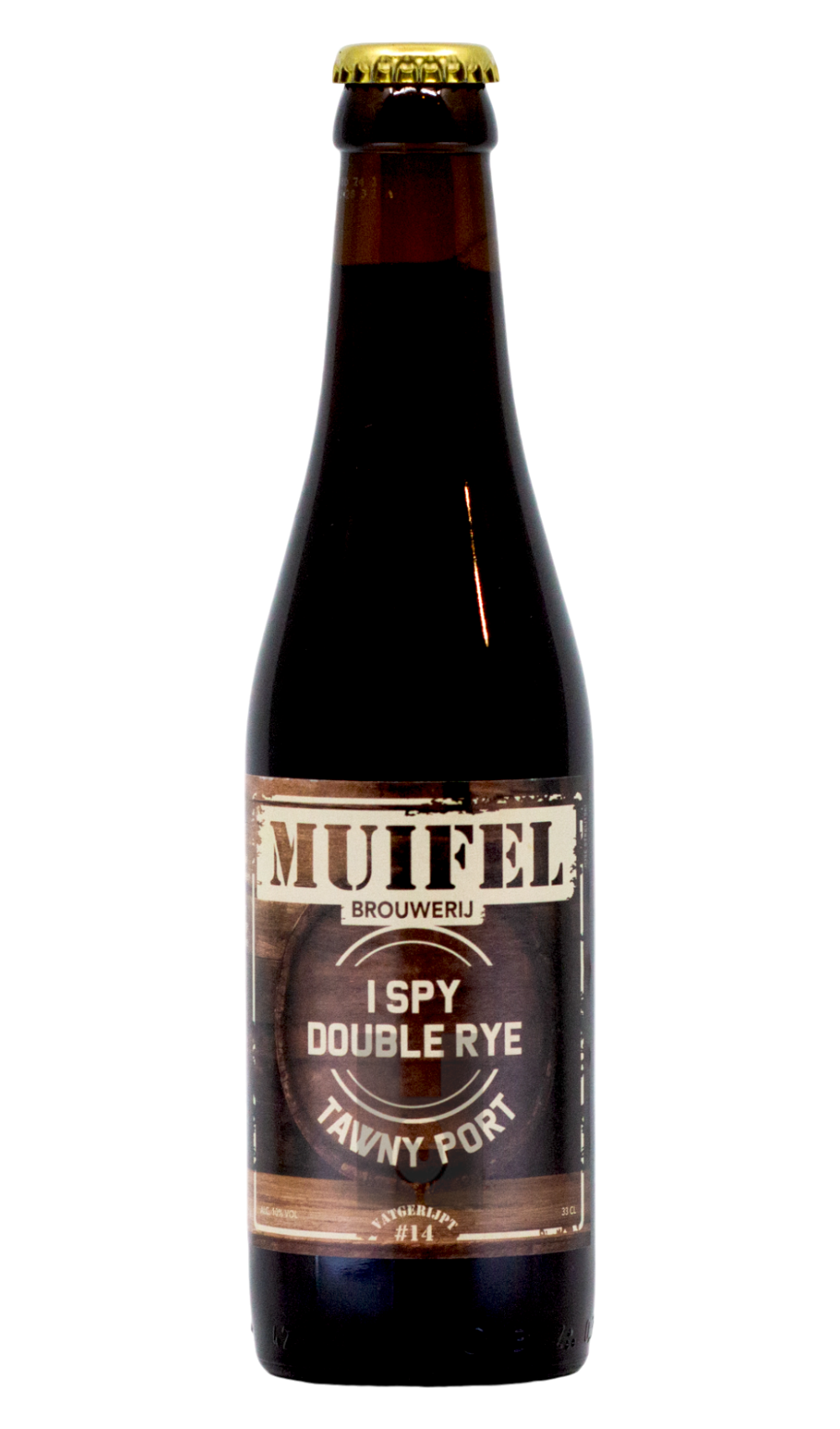 Muifelbrouwerij Vatgerijpt #14 I Spy Double Rye Tawny Port - Hoptimaal