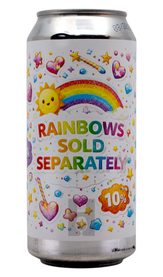 White Dog Rainbows Sold Separately