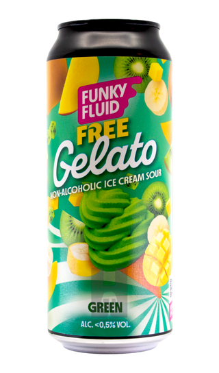 Funky Fluid Free Gelato: Green