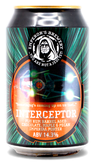 Emperor's Brewery BA Interceptor - Fiji Rum Barrel-Aged