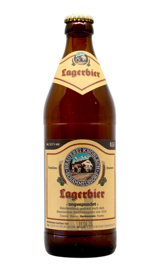 Knoblach Schammelsdorfer Lagerbier