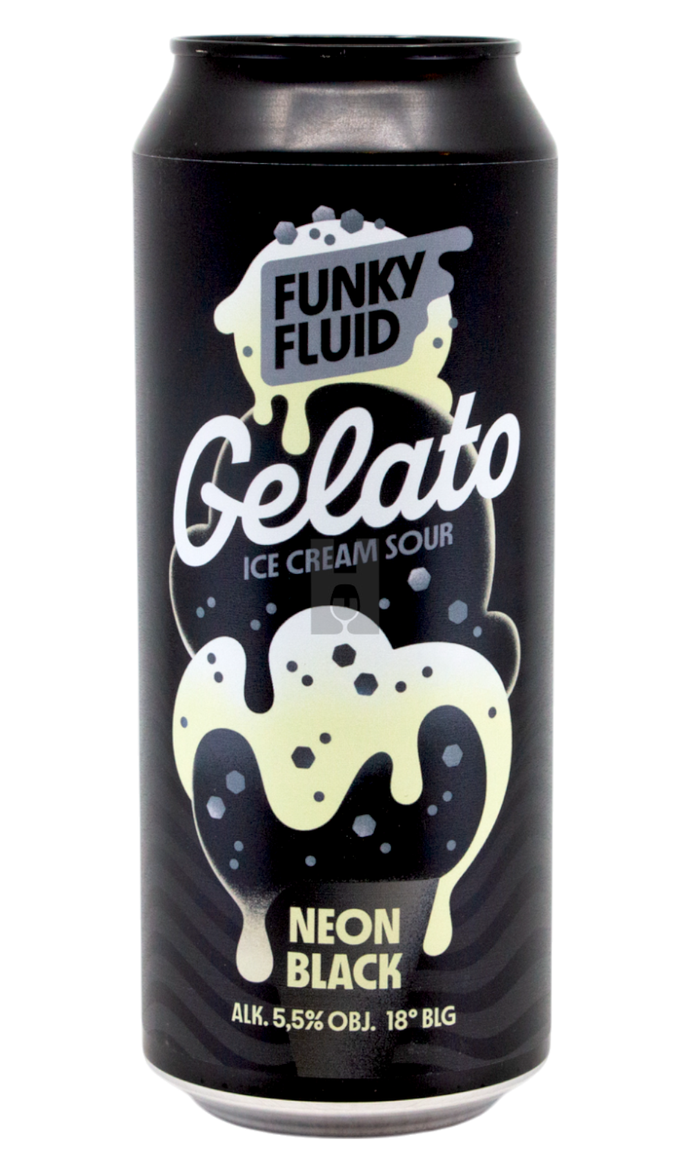 Funky Fluid Gelato: Neon Black - Hoptimaal