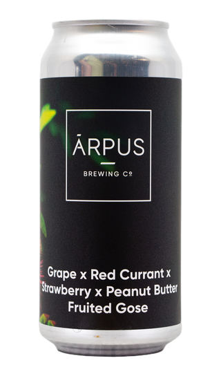 Ārpus Grape X Red Currant X Strawberry X Peanut Butter Fruited Gose