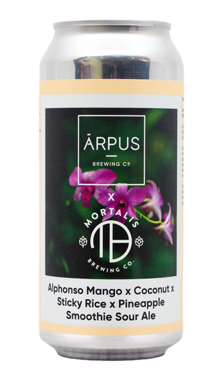 Ārpus X Mortalis Alphonso Mango X Coconut X Sticky Rice X Pineapple Smoothie Sour Ale