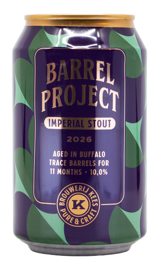 Kees Barrel Project 2026 Imperial Stout Aged In Buffalo Trace Barrels For 11 Months