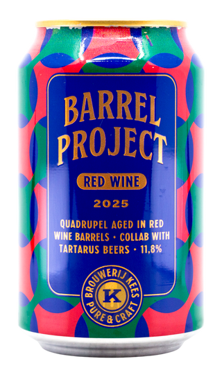 Kees Barrel Project 2025 Quadrupel Aged In Red Wine Barrels. (Collab With Tartarus Brewing)
