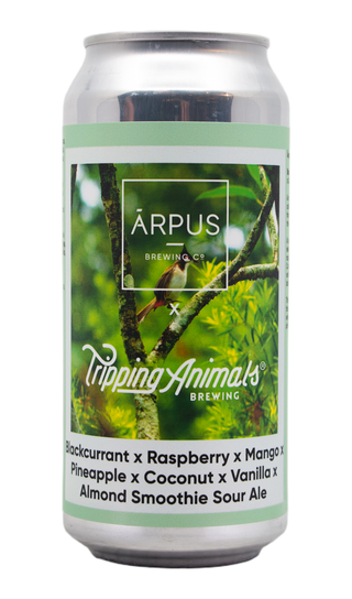 Ārpus X Tripping Animals Blackcurrant X Raspberry X Mango X ... Smoothie Sour Ale