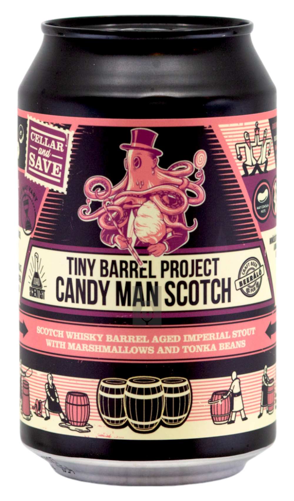 Mad Scientist Tiny Barrel Project Candy Man Scotch - Hoptimaal