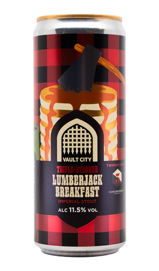 Vault City Triple-Stacked Lumberjack Breakfast