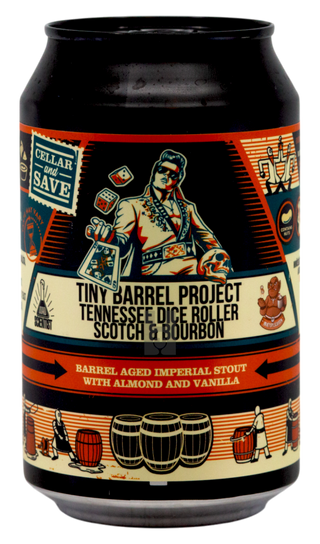 Mad Scientist Tiny Barrel Project Tennessee Dice Roller Scotch & Bourbon