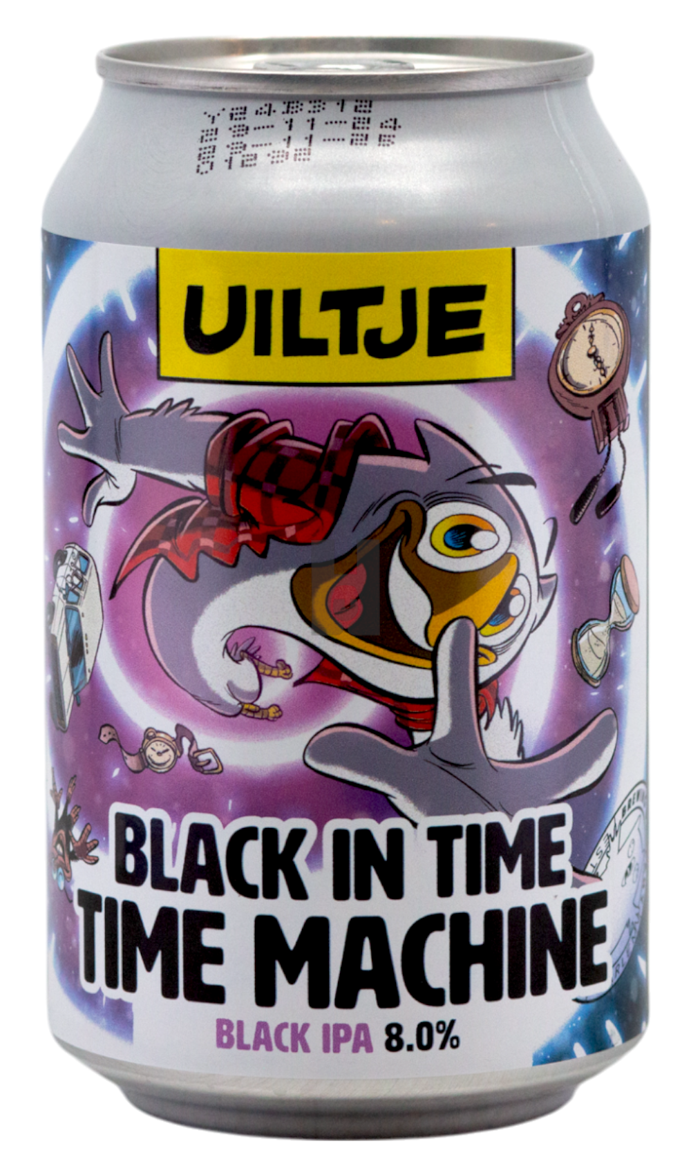 Uiltje Black In Time Time Machine - Hoptimaal