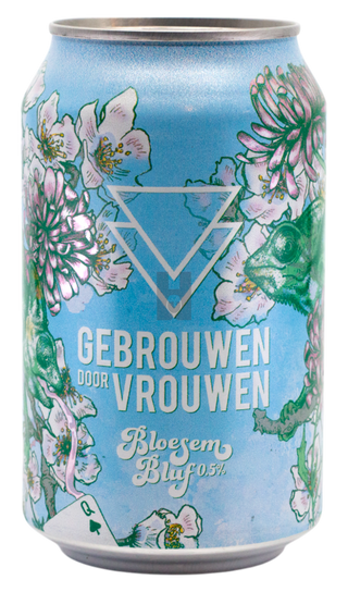 Gebrouwen door Vrouwen Bloesem Bluf 0,5%