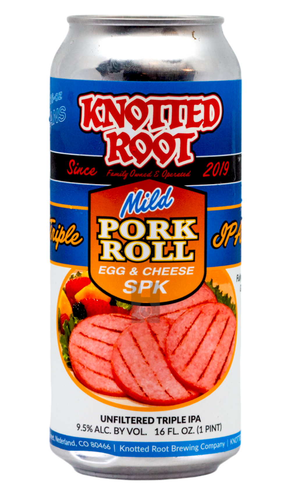 Knotted Root Pork Roll, Egg & Cheese SPK - Hoptimaal