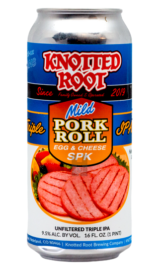 Knotted Root Pork Roll, Egg & Cheese SPK