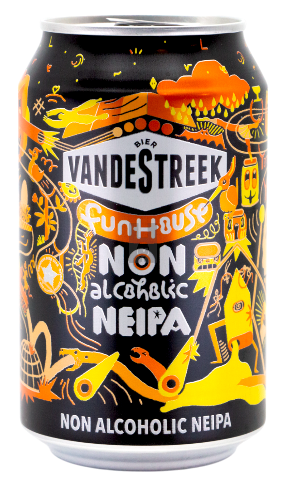 vandeStreek Fun House Non Alcoholic NEIPA - Hoptimaal