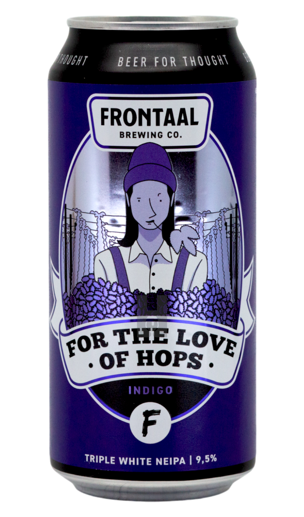 Frontaal For the Love of Hops Indigo - Hoptimaal