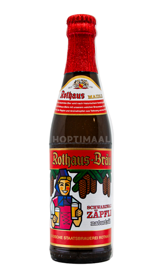 Badische Staatsbrauerei Rothaus Schwarzwald Zäpfle naturtrüb / Maidle