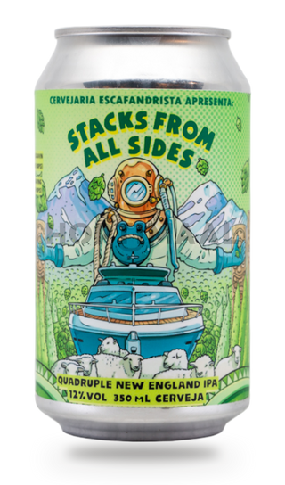 Cervejaria Escafandrista Stacks From All Sides