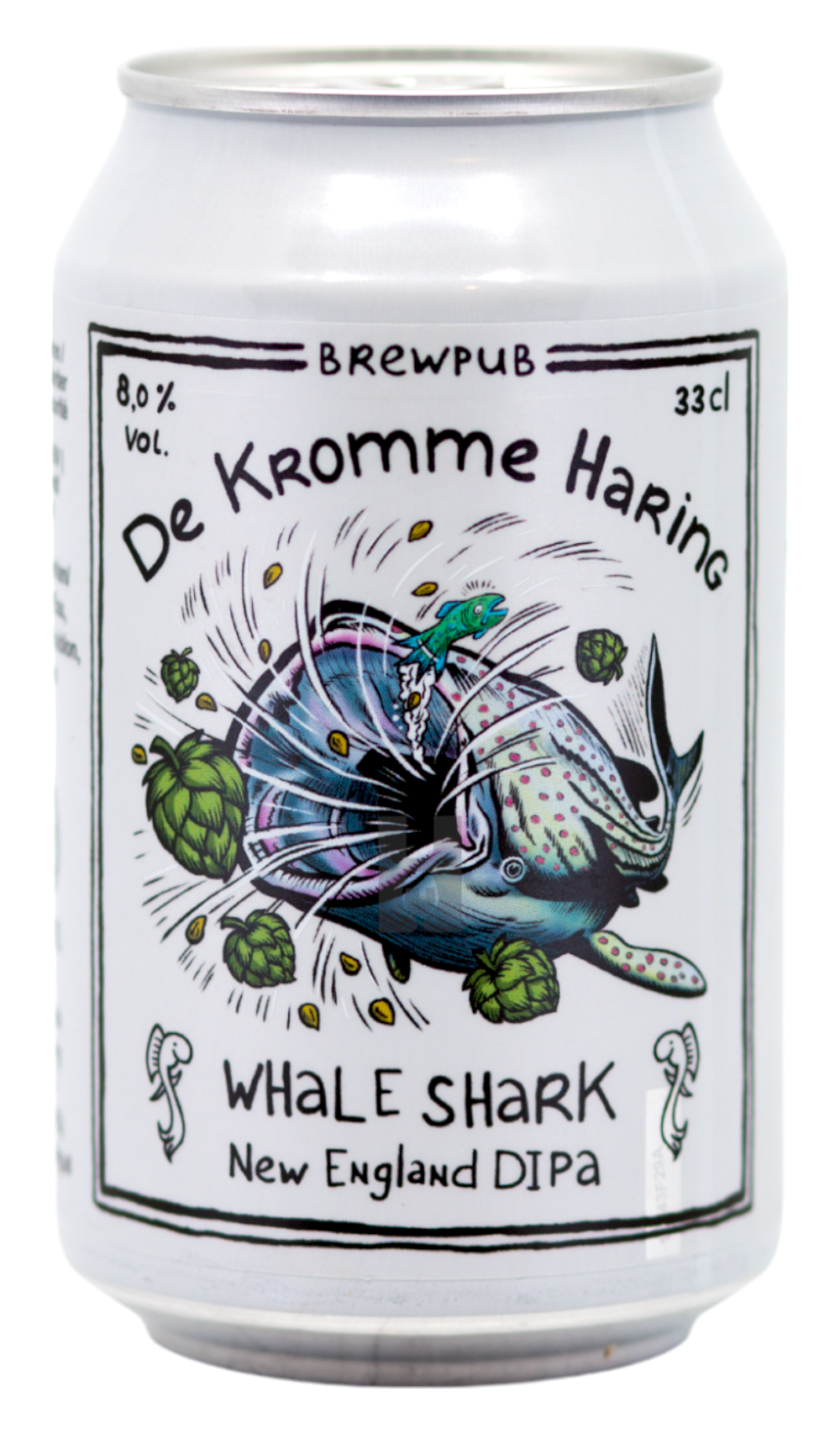 De Kromme Haring Whale Shark V8 - Hoptimaal