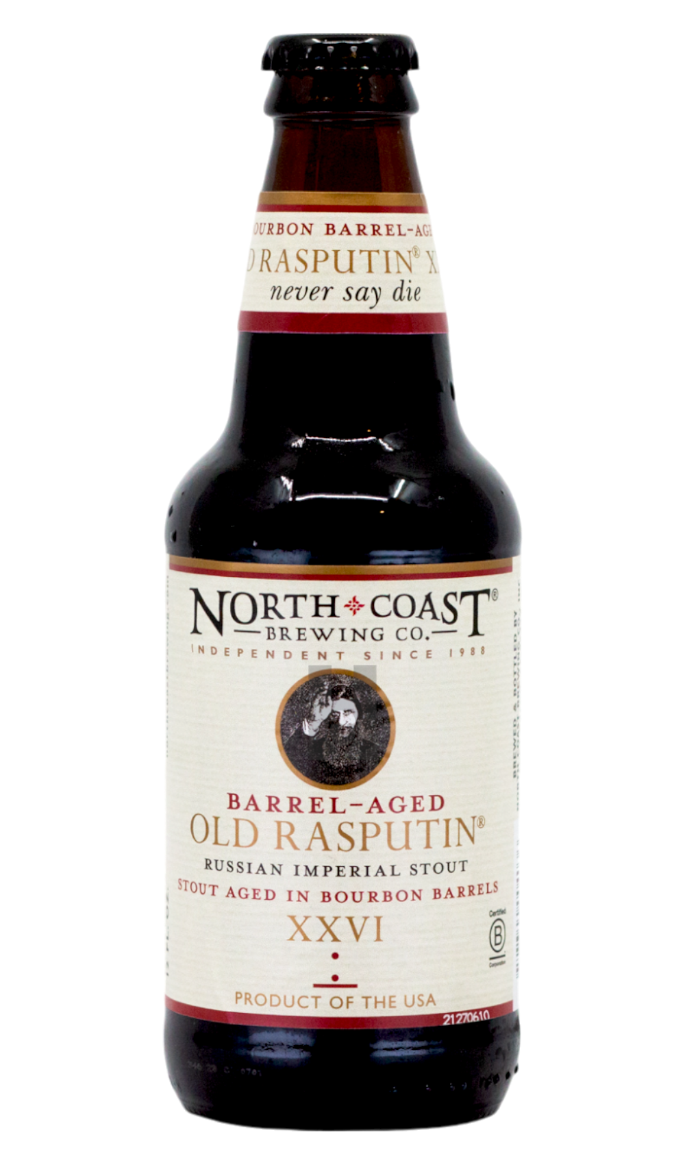 North Coast Bourbon Barrel Aged Old Rasputin XXVI - Hoptimaal