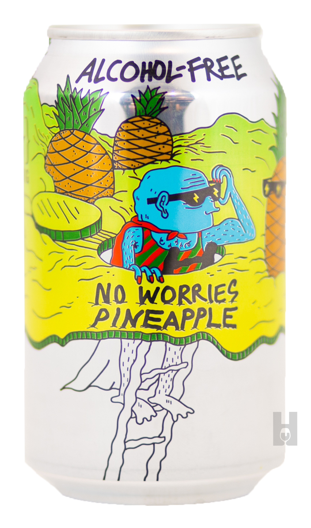 Lervig No Worries Pineapple - Hoptimaal