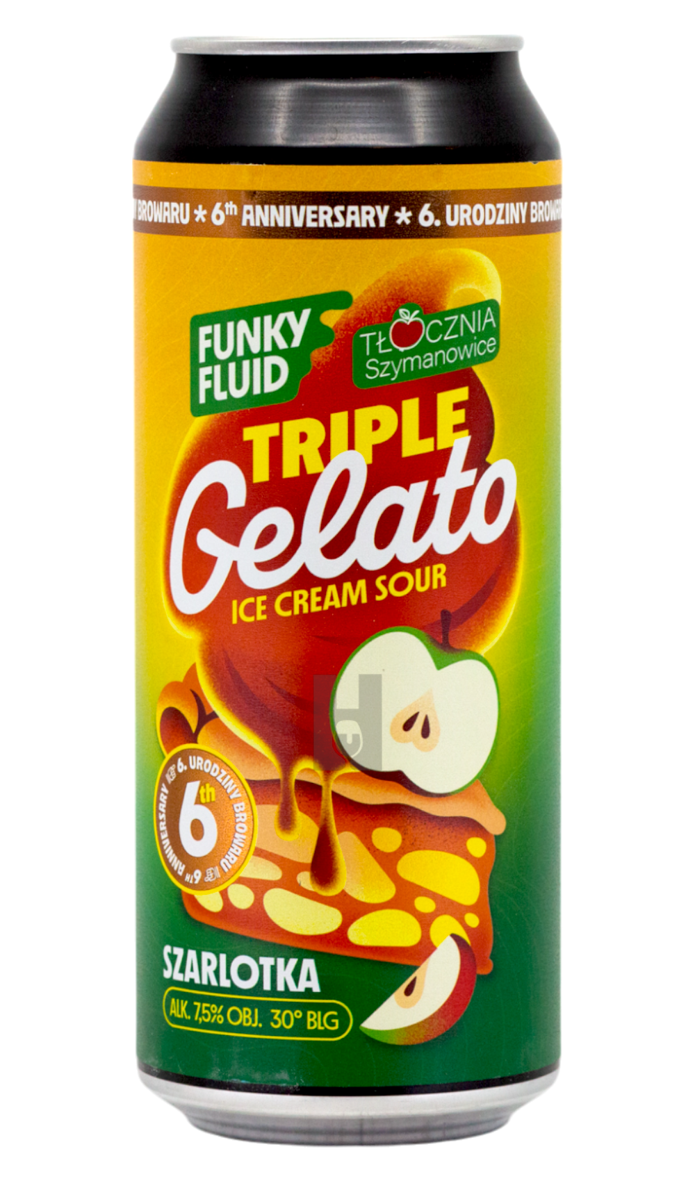 Funky Fluid Triple Gelato: Szarlotka - Hoptimaal