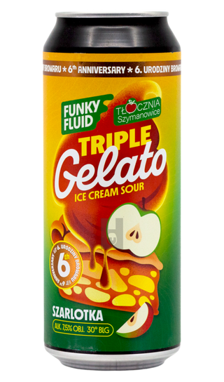 Funky Fluid Triple Gelato: Szarlotka