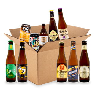 Tripel bierpakket: de top 10: doos met de bieren uit de box