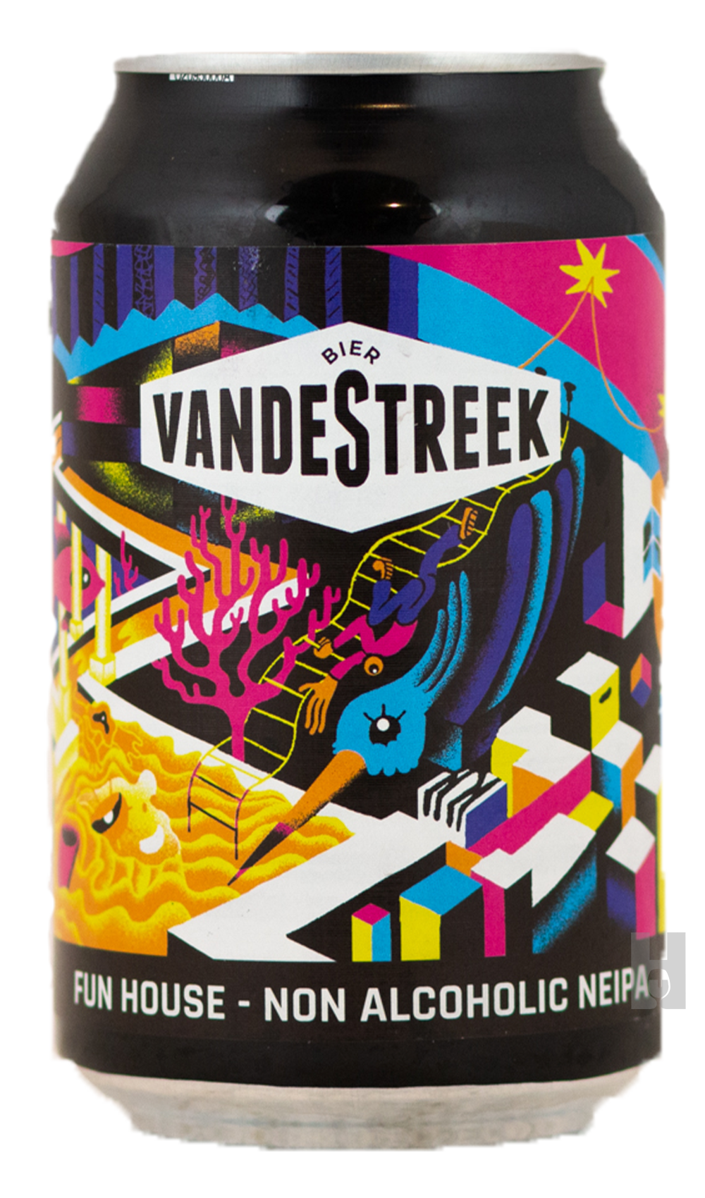 vandeStreek Fun House Non Alcoholic NEIPA - Hoptimaal