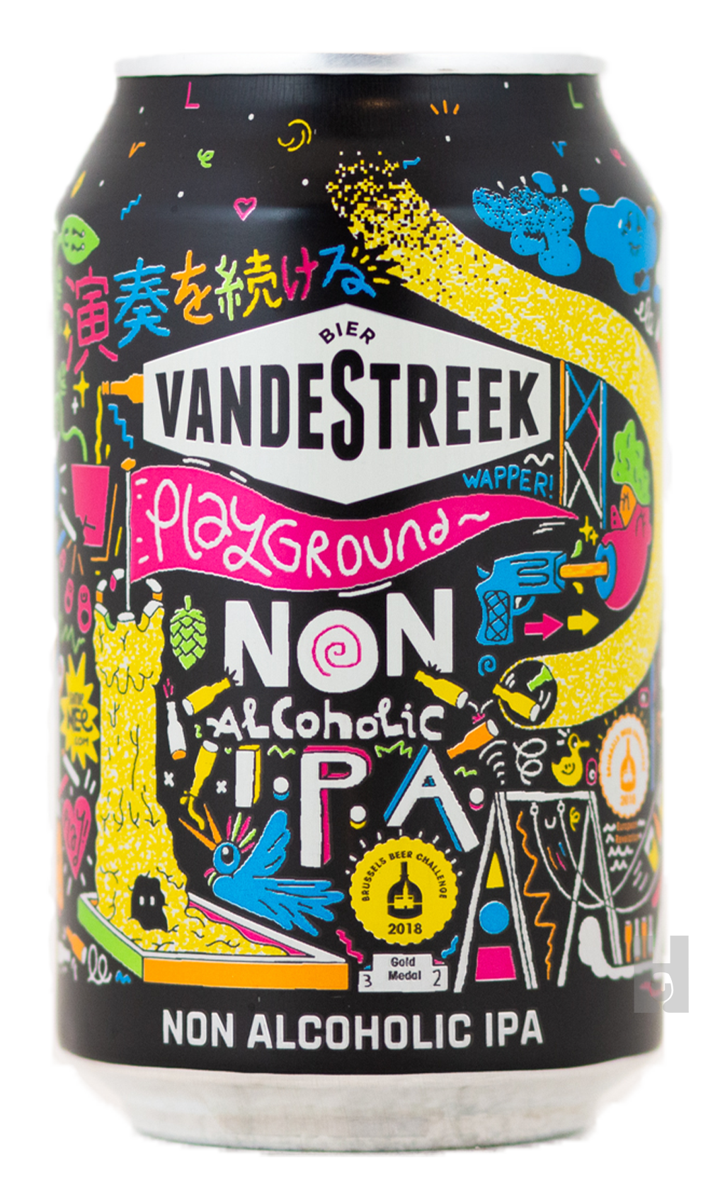 vandeStreek Playground Non Alcoholic IPA Blik - Hoptimaal