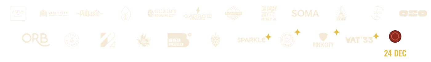 Logo&rsquo;s van de brouwerijen in The Brewmaster&rsquo;s Journal